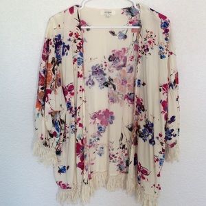 Floral kimono