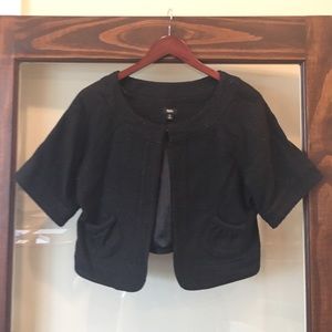 Black Cropped Jacket