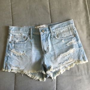High waisted shorts