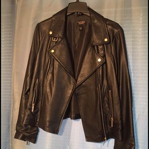 Victoria's Secret Black Leather Jacket