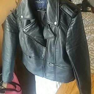 Leather jacket