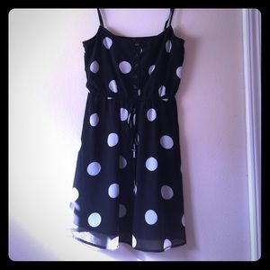 Black Polka Dot Dress