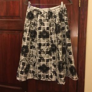 Halogen midi skirt