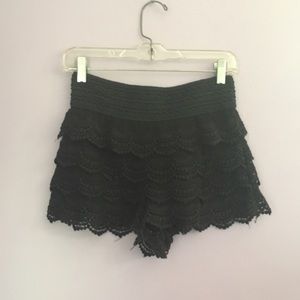 Lace shorts