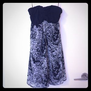 Express strapless dress