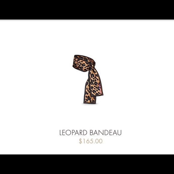 ❌🚫SOLD ✖️🔴Louis Vuitton leopard bandeau