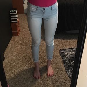 YMI light wash skinny jeans