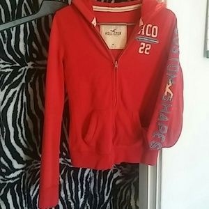 Hollister zip up jacket