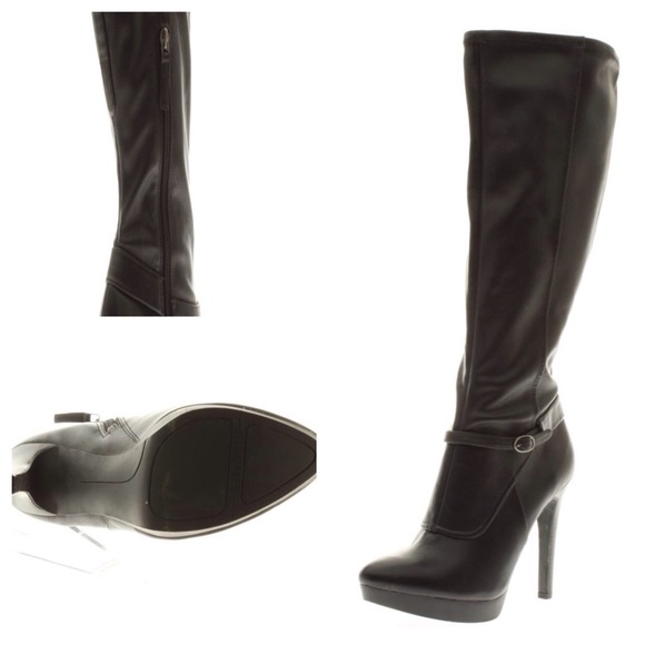 Beautiful Black Nine West Boots - Picture 2 of 2
