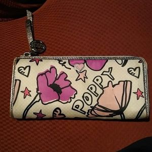 Coach poppy wallet