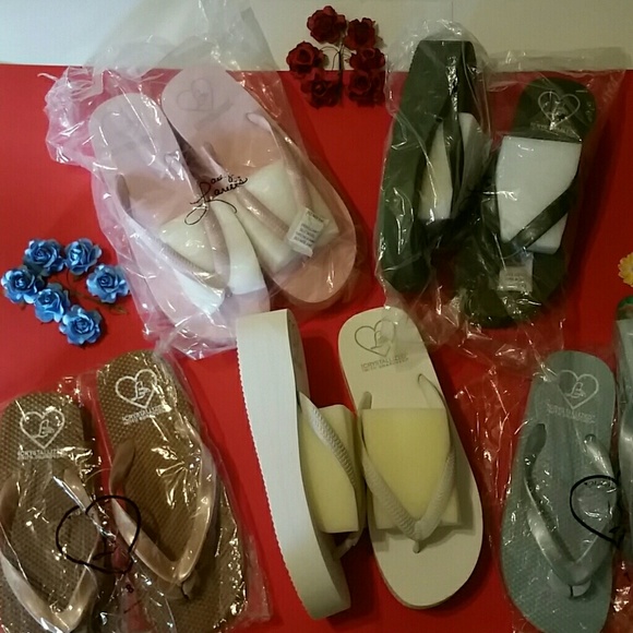 Lady Lanell flip flops - Picture 2 of 2