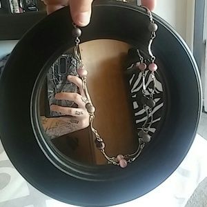 Beaded necklace & bracelet