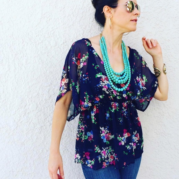 Handmade turquoise necklace - Picture 3 of 8