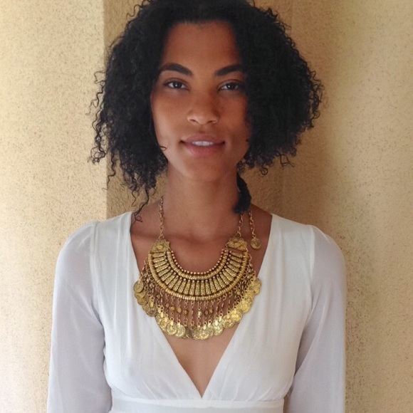 Gold Coin Necklace - Picture 2 of 2