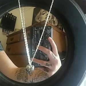 Kids heart locket necklace
