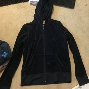 Blue juicy couture zip up