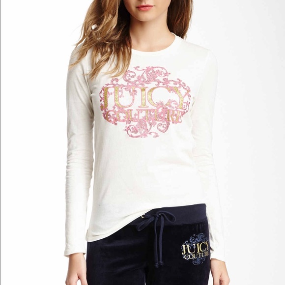 Juicy Couture Long Sleeve Top - Picture 1 of 3