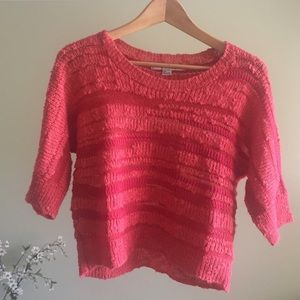 Forever 21 pink / salmon knit sweater