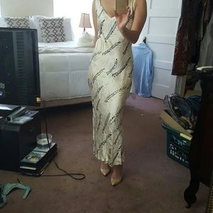 Absolutely devine Anna Molinari couture silk Gown