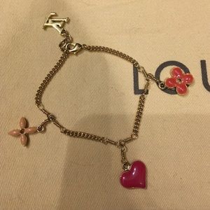 Louis Vuitton charm bracelet