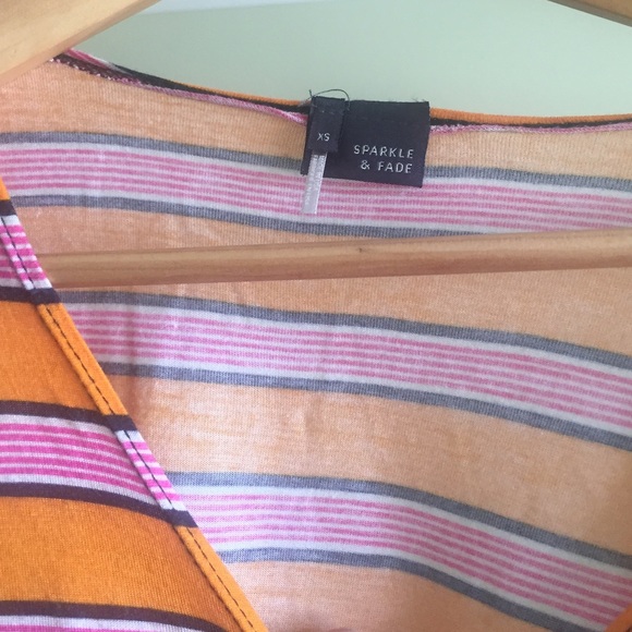 UO Sprakle & Fade Striped T Shirt - Picture 2 of 3