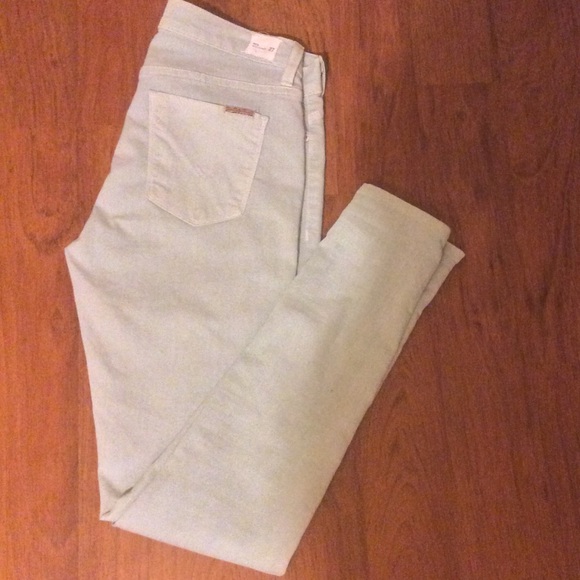 Hudson skinny light blue denim size 27