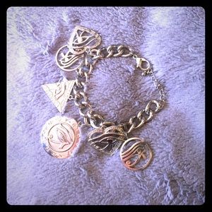 Silver Evil Eye Bracelet