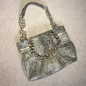 Betsey Johnson Python Handbag