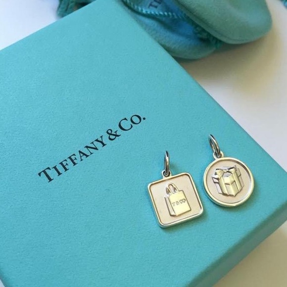 Authentic Tiffany&Co Bag and Box Charms
