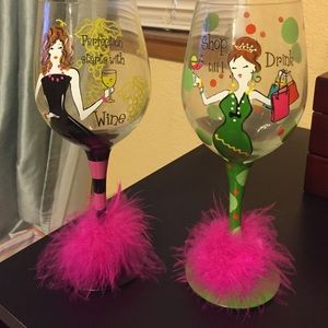 Wine glasses