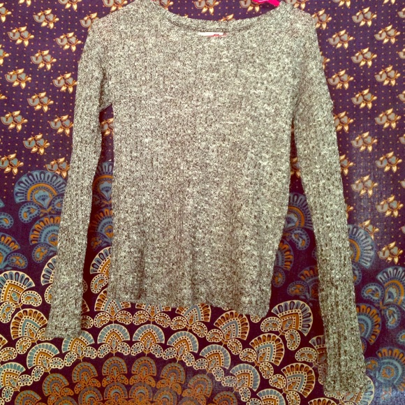 LA hearts open back sweater