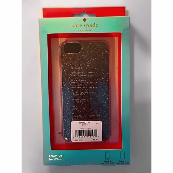 Kate Spade glitter case