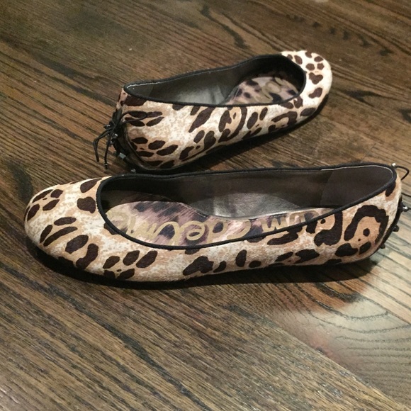Sam Edelman leopard shoes