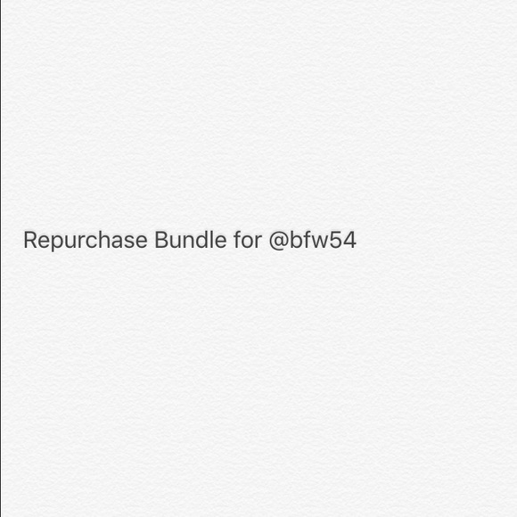 Repurchase Bundle For @Bfw54 - image 1