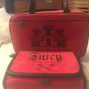 Juicy Couture makeup/toiletry kit