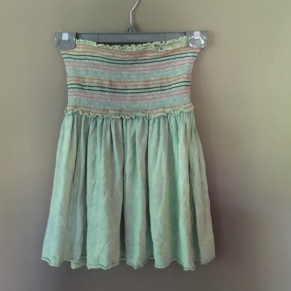 Green Circle Tube Top