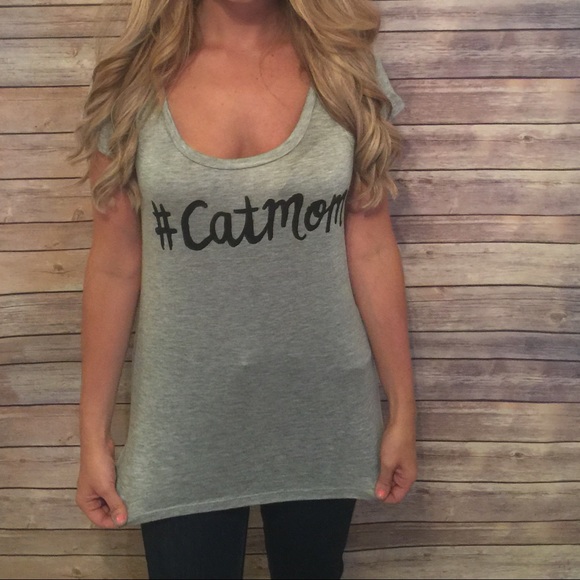 #Catmom tee - Picture 3 of 3