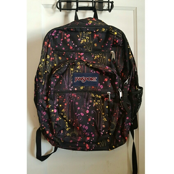 Flower Jansport Backpack
