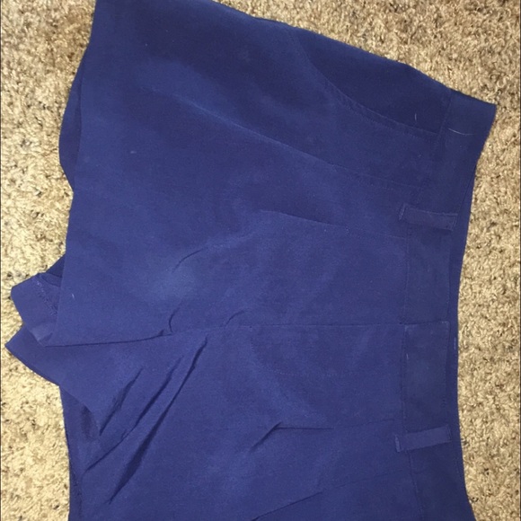 Navy Blue Modest Shorts