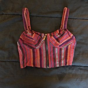 Multi-Color Crop Top