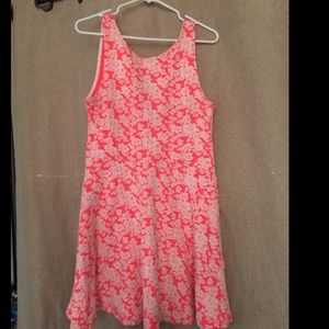 Spring floral dress