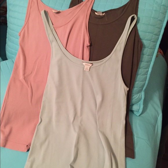 ** SOLD **Lot of 3 - Fossil tank tops - never worn