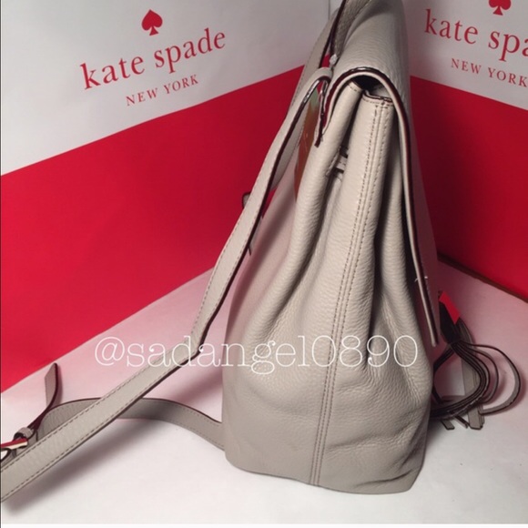 🎉HP 06/19🎉🆕$375 KATE SPADE WILDER GREY BACKPACK - Picture 2 of 4