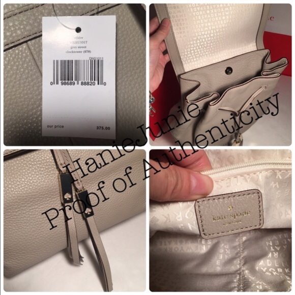 🎉HP 06/19🎉🆕$375 KATE SPADE WILDER GREY BACKPACK - Picture 3 of 4