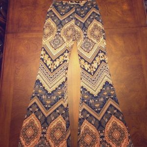 Pacsun velvety soft bell bottoms