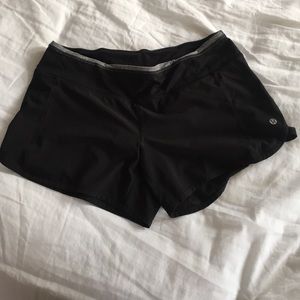 Lulu lemon running shorts