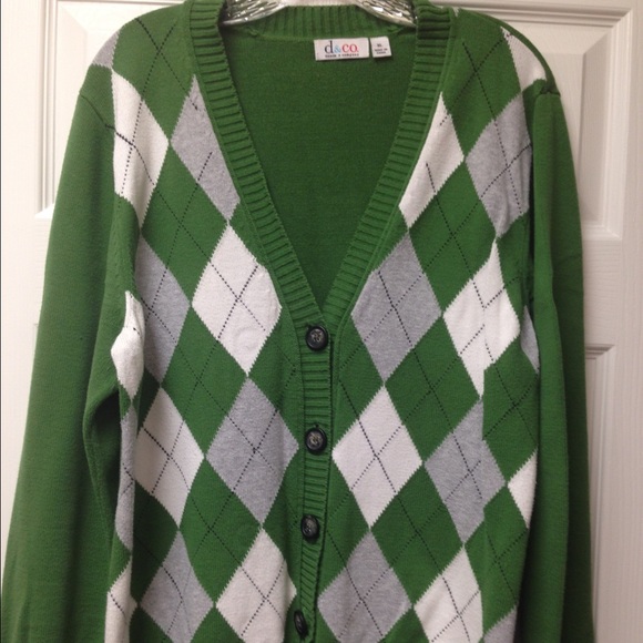 Argyle Cardigan Women's Argyle Cardigan Women's