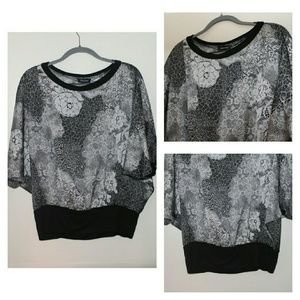 Spense multiple pattern blouse