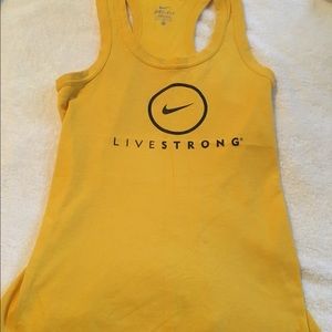Nike tank top livestrong