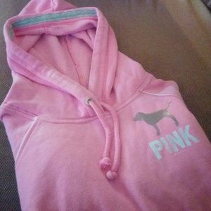 Pink by Victoria's Secret Hoodie with front pocket